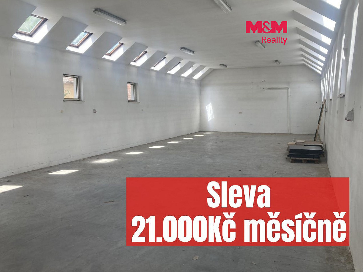 Pronájem skladovacích prostor 156 m²