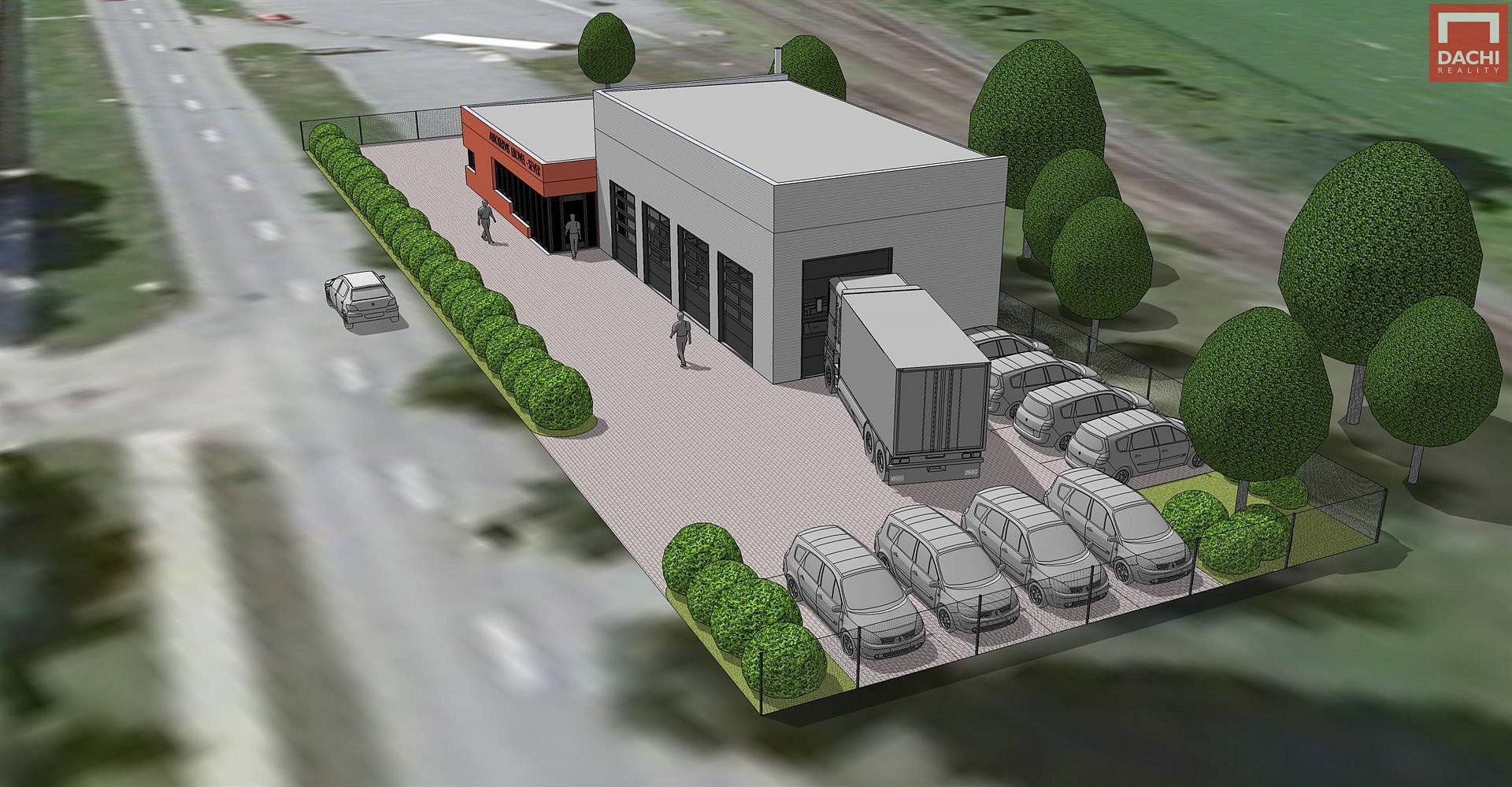 Prodej komerčního pozemku 1 842 m² – pohled 5