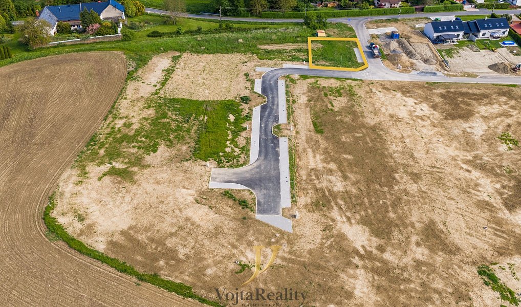 Prodej stavebního pozemku 576 m², Komárov – náhled fotky 3