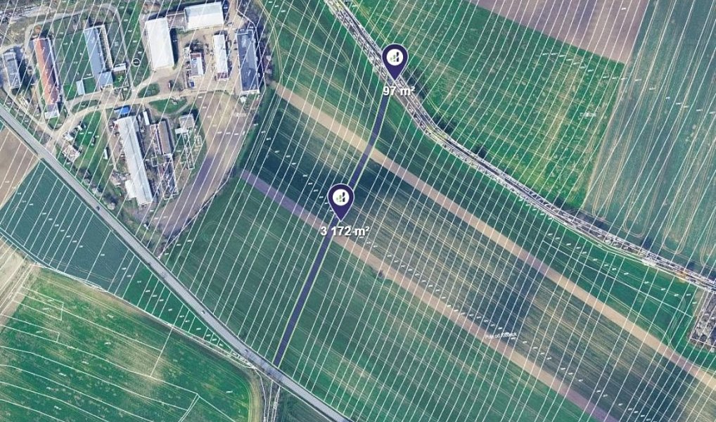 Prodej pole 3 757 m², Borkovany – fotka 1 z 4