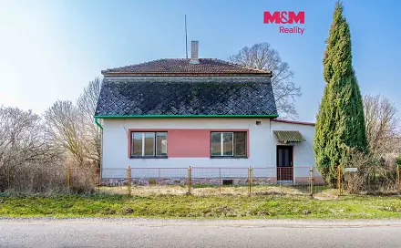 Prodej domu 120 m² s pozemkem 1 669 m², Dešná - Dančovice, okres Jindřichův Hradec