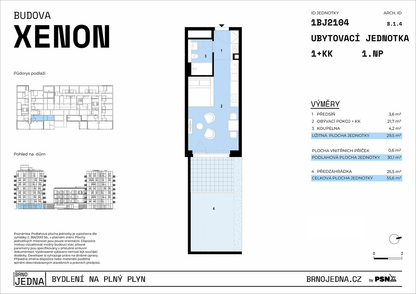 Prodej bytu 1+kk 30 m² — photo 2