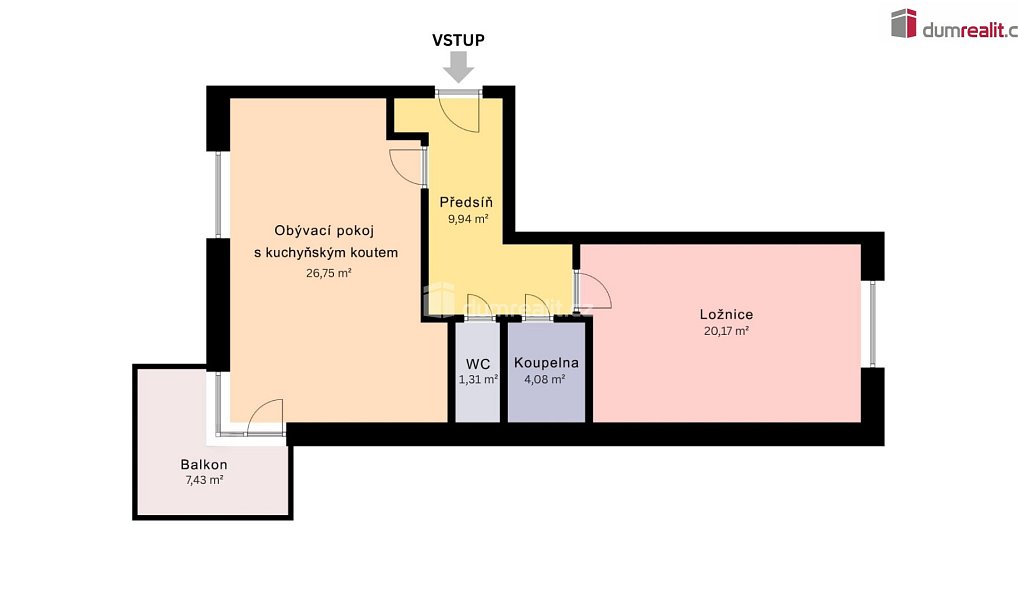 Prodej bytu 2+kk 65 m², Praha – náhled fotky 21