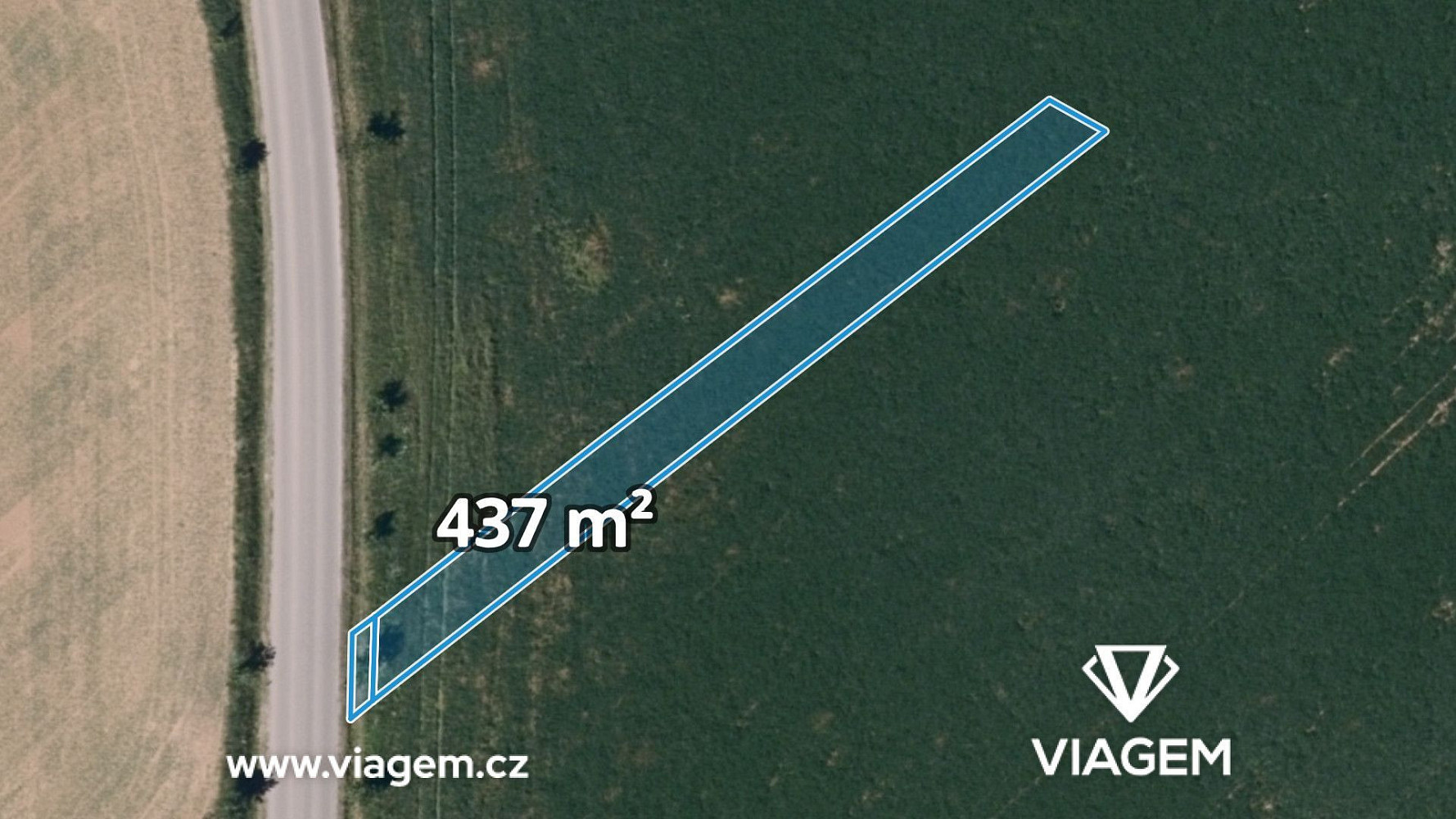 Prodej pole 437 m²