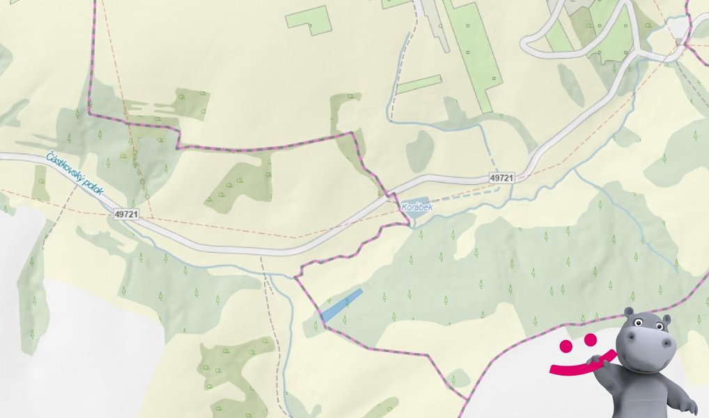 Prodej lesa 2 128 m², Kelníky – náhled fotky 3