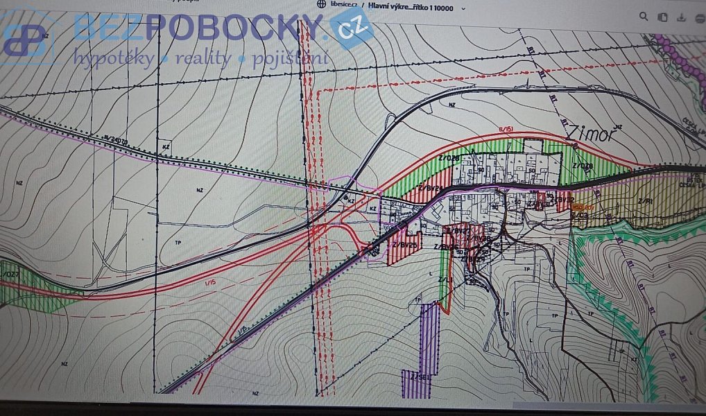 Prodej stavebního pozemku 3 579 m², Liběšice – náhled fotky 3