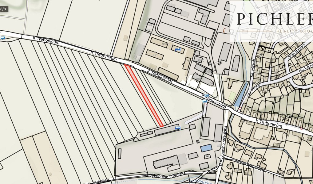 Prodej komerčního pozemku 1 225 m², Praha – náhled fotky 3