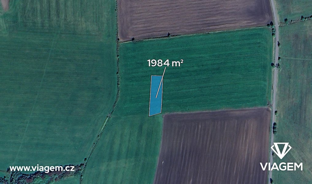 Prodej pole 992 m², Kovač – náhled fotky 2