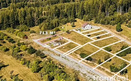 Prodej stavebního pozemku 713 m², Václavov u Bruntálu - Horní Václavov, okres Bruntál