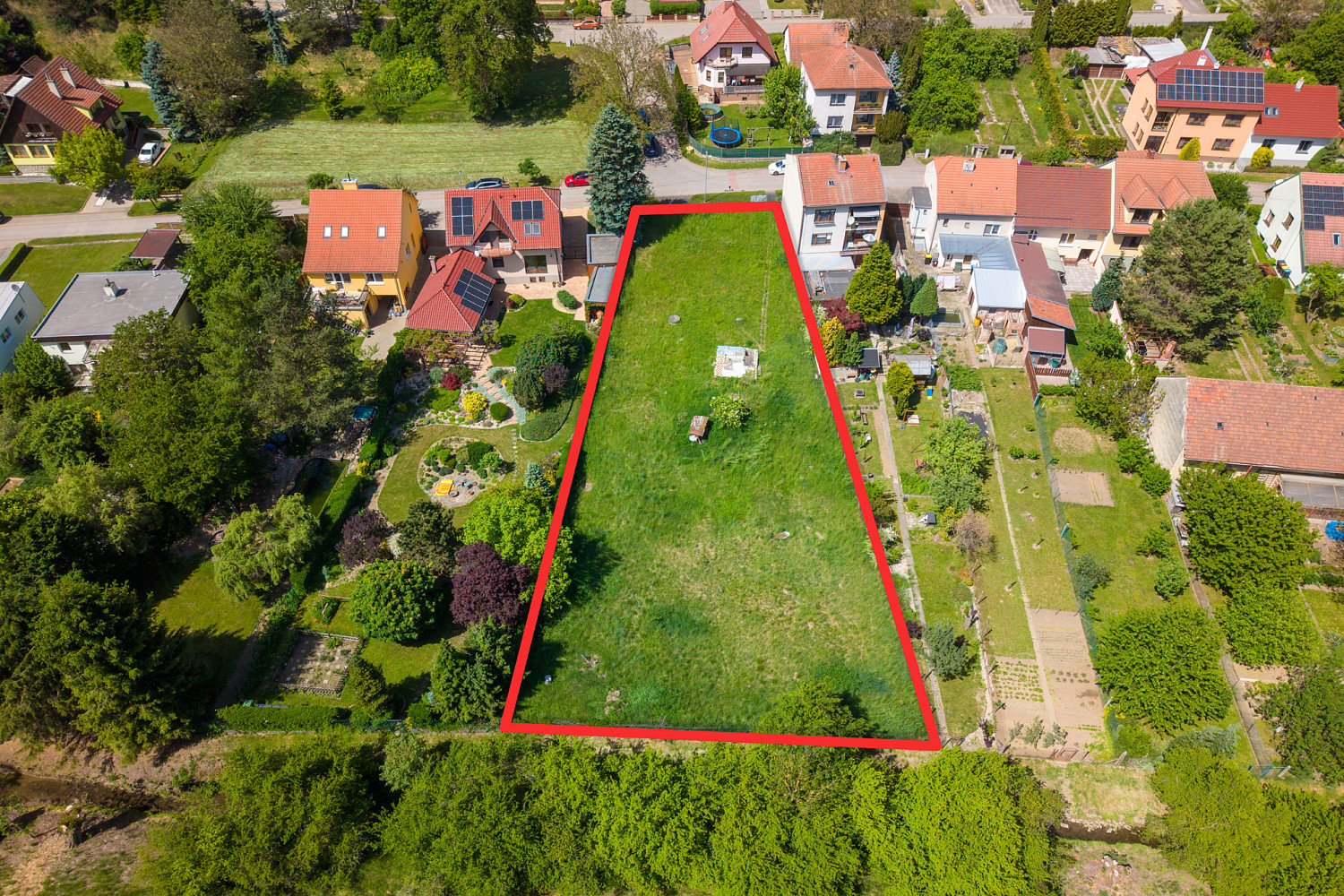 Prodej stavebního pozemku 1 700 m² – pohled 5