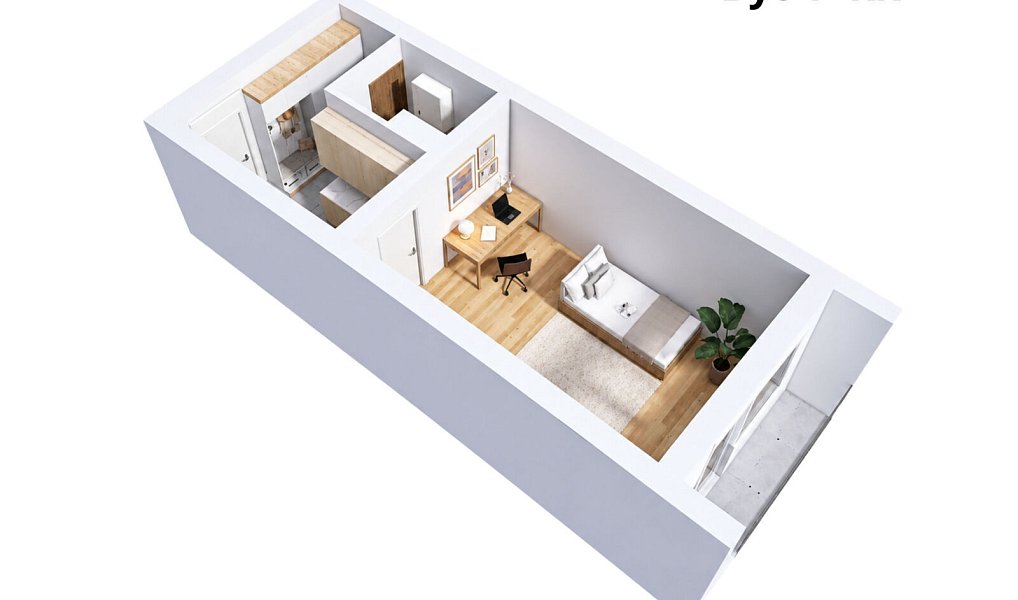Prodej bytu 1+kk 31 m², Prostějov – náhled fotky 5