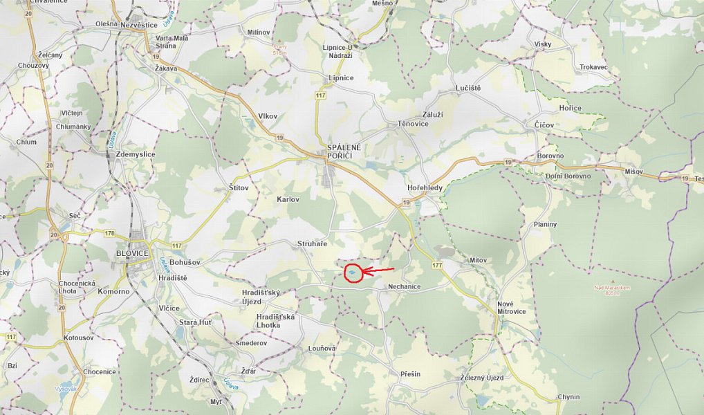 Prodej lesa 1 057 m², Louňová – náhled fotky 5