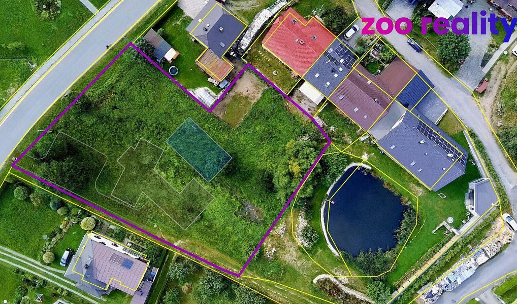 Prodej stavebního pozemku 2 518 m², Herálec – náhled fotky 2