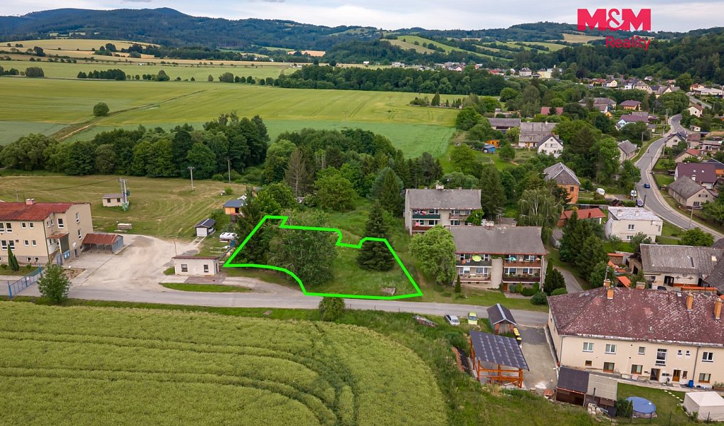 Prodej stavebního pozemku 1 298 m², Hrabišín – náhled fotky 2
