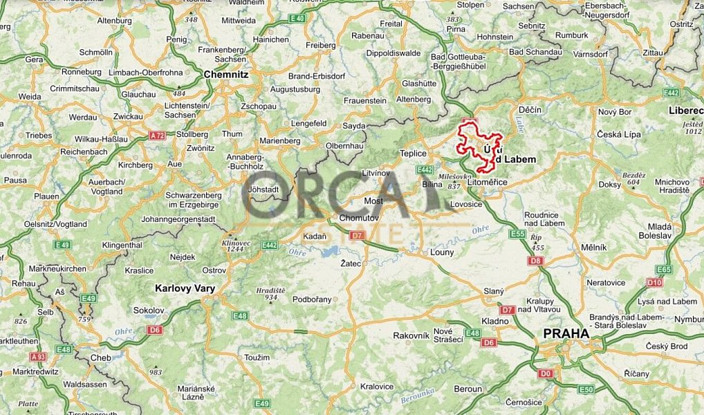 Prodej pole 9 985 m², Ústí nad Labem – náhled fotky 3