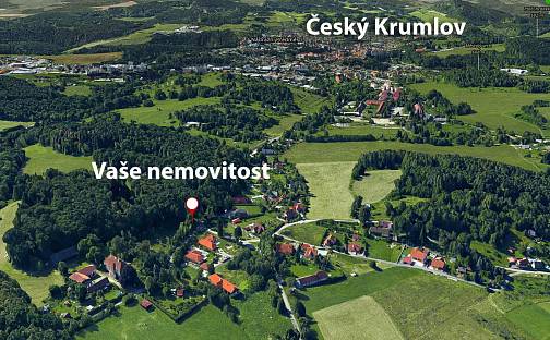 Prodej zahrady 423 m², Český Krumlov - Vyšný