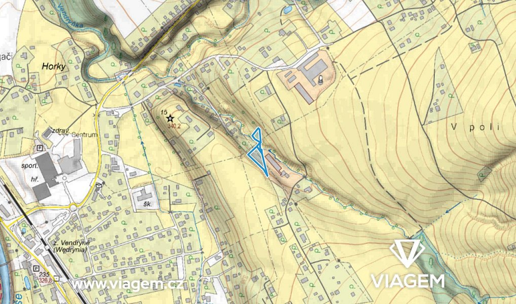 Prodej pole 2 537 m², Vendryně – náhled fotky 3