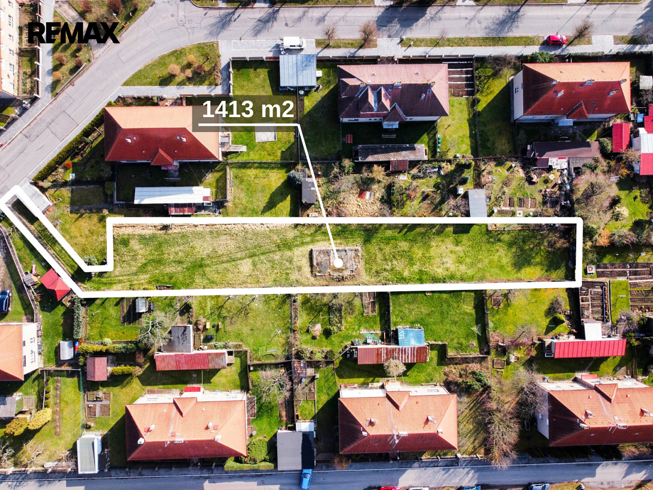 Prodej stavebního pozemku 1 352 m² - Widok 2