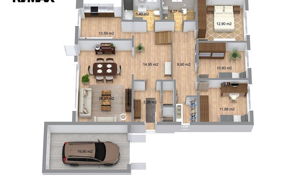 Prodej domu 200 m² s pozemkem 802 m², Šumná – náhled fotky 6