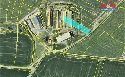 Prodej pozemku 2 924 m², Zásmuky, okres Kolín