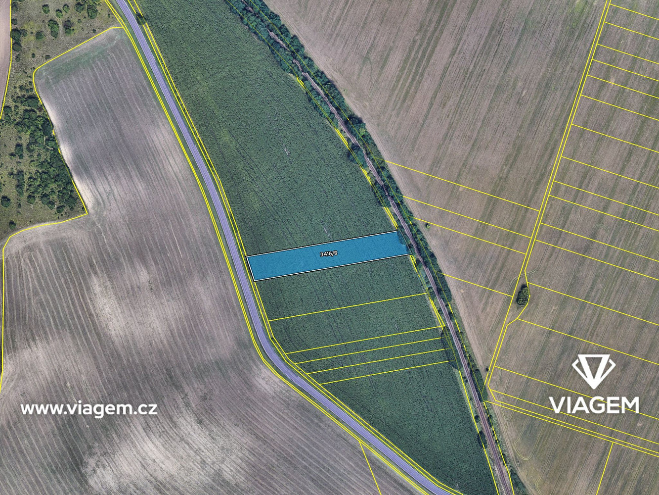 Prodej pole 988 m² – fotografie 4