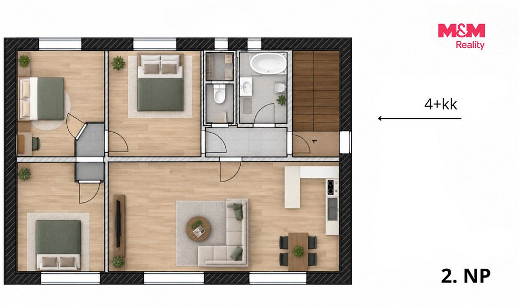 Prodej nájemního domu, činžáku 422 m², Otrokovice – náhled fotky 20