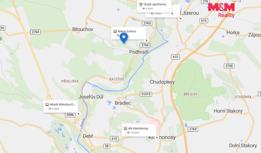 Prodej komerčního pozemku 10 160 m², Bakov nad Jizerou – náhled fotky 14