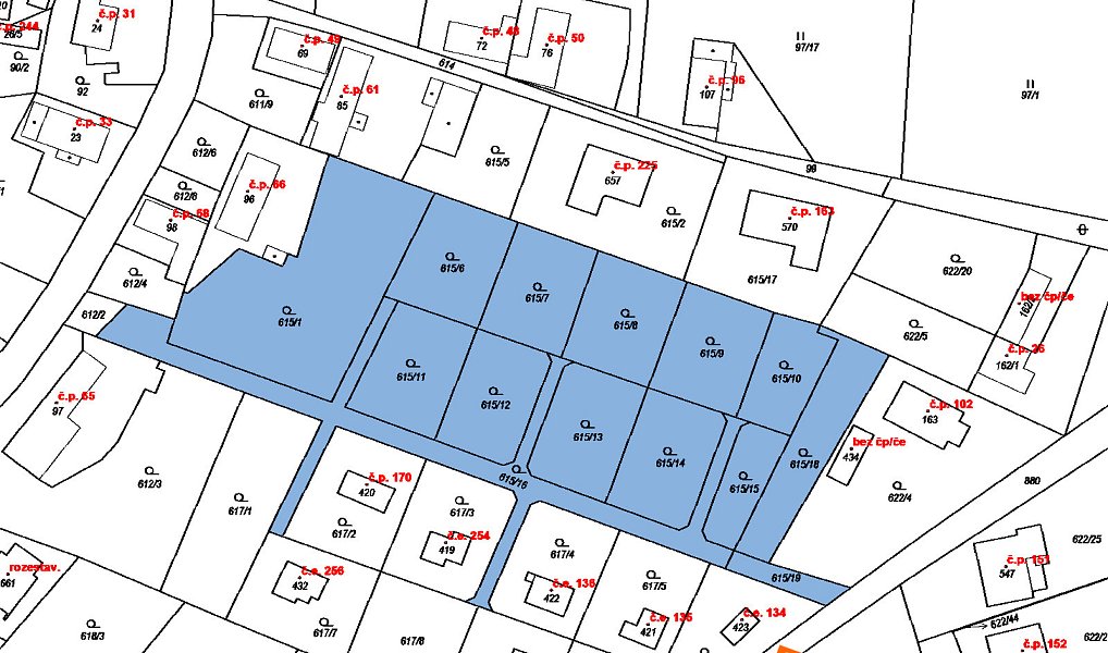 Prodej zahrady 123 m², Okrouhlo – náhled fotky 2