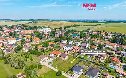 Prodej stavebního pozemku 812 m², K Potoku, Plaňany, okres Kolín
