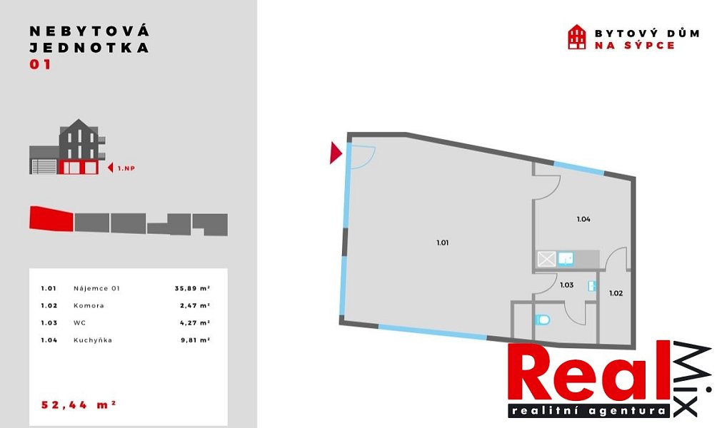 Pronájem restaurace 53 m², Brno – náhled fotky 24