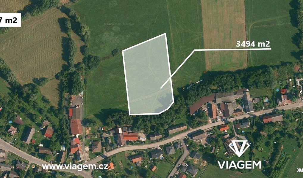 Prodej pole 3 493 m², Slavětín nad Metují – náhled fotky 2