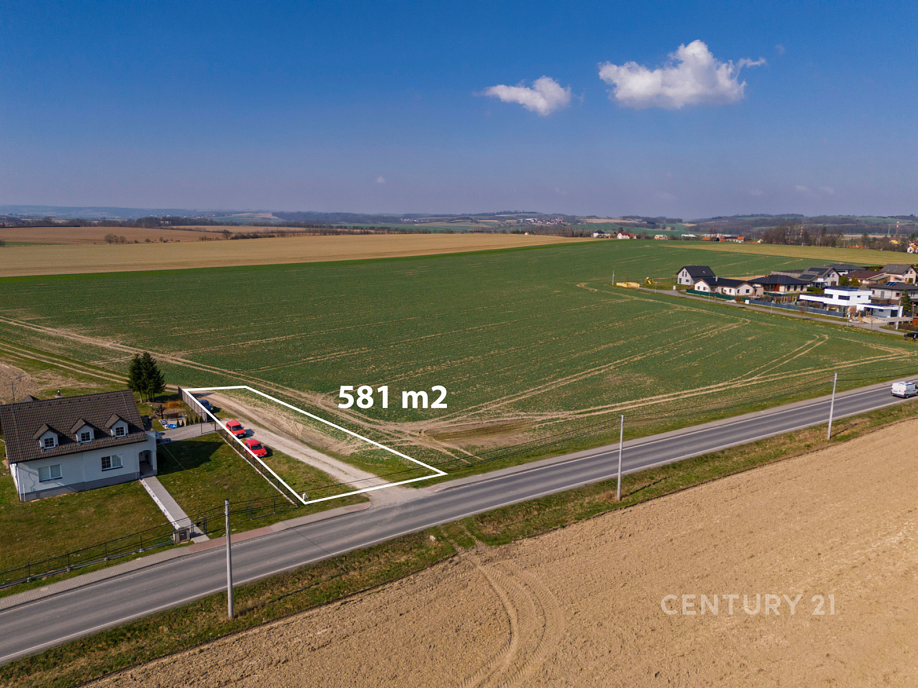 Prodej stavebního pozemku 581 m² – fotografie 3