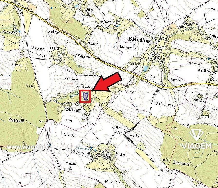 Prodej lesa 2 241 m² – fotografie 3