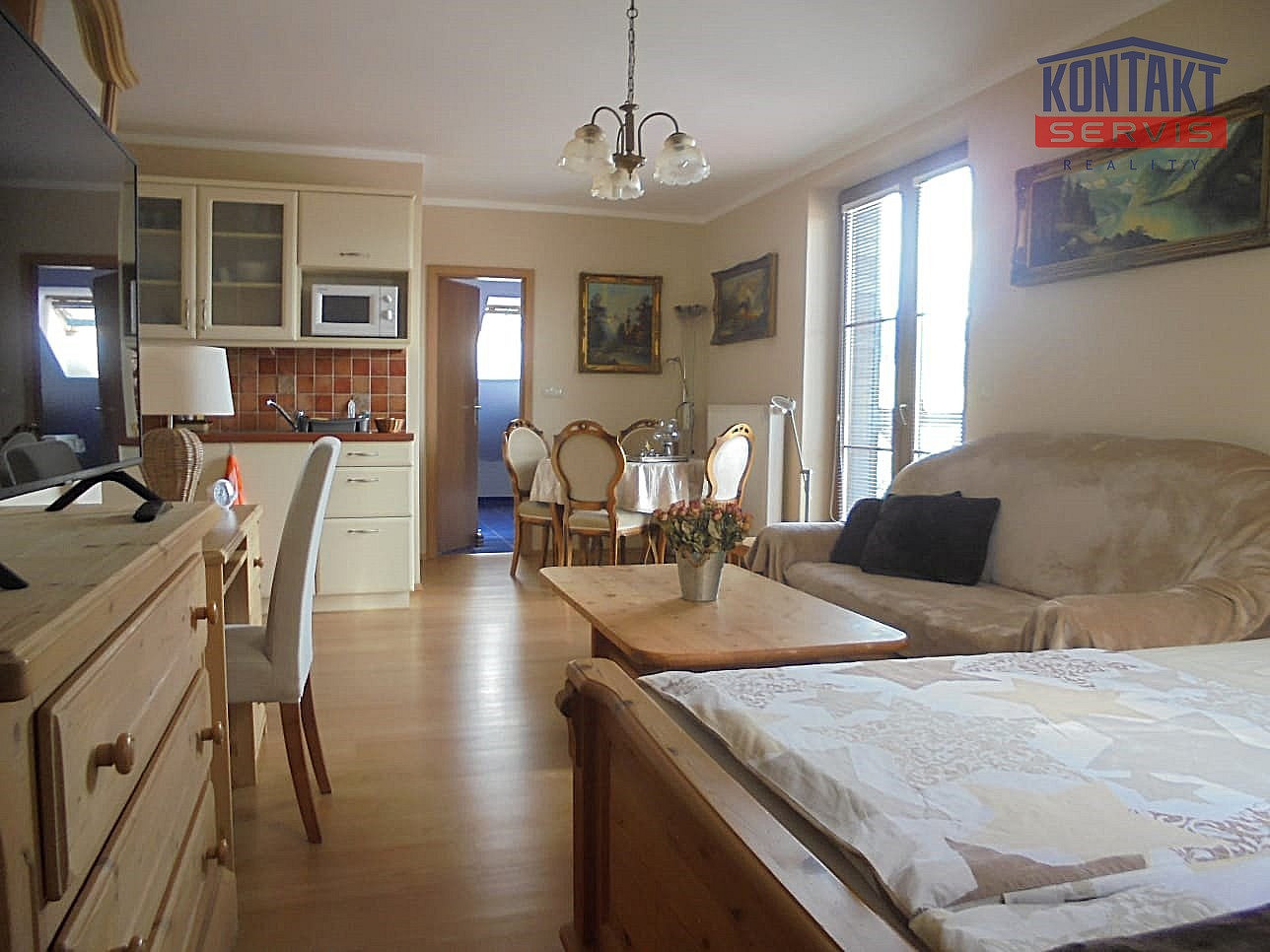 Pronájem bytu 1+kk 50 m²
