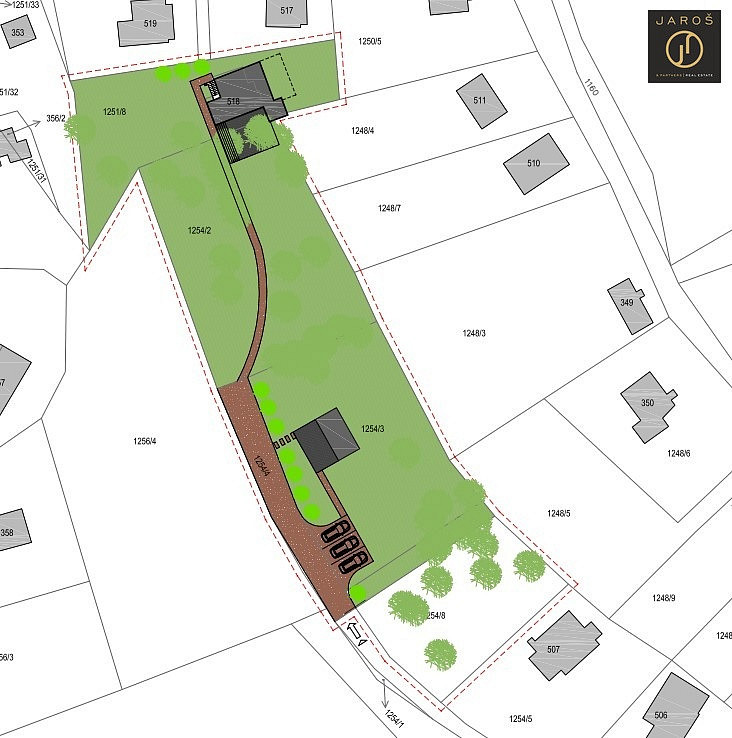 Prodej stavebního pozemku 3 055 m²
