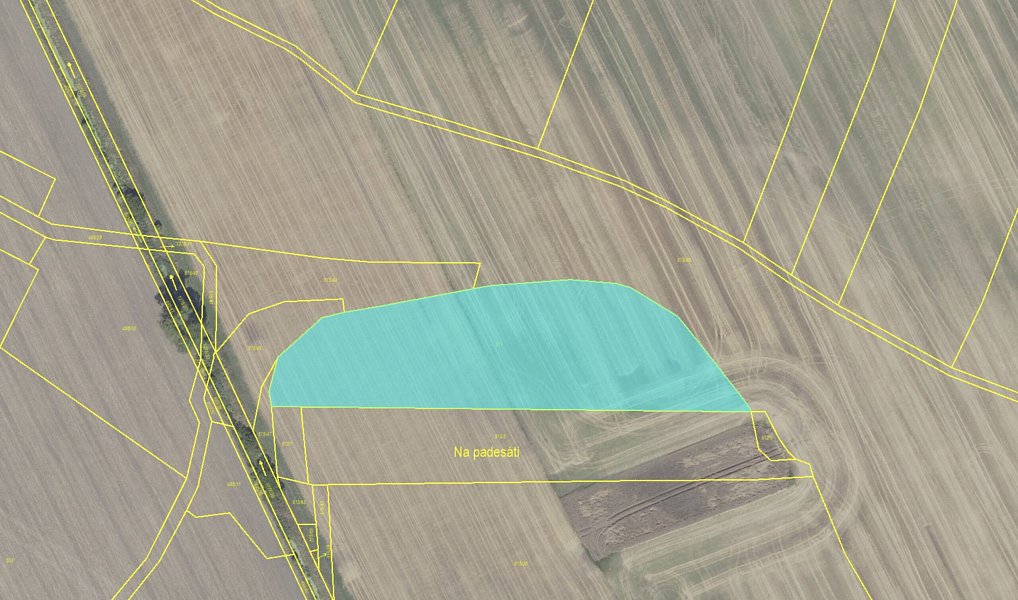 Prodej pole 4 267 m², Cerhenice – náhled fotky 2