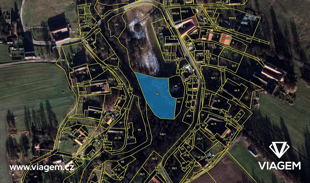 Prodej pole 4 884 m², Žirovnice – náhled fotky 4