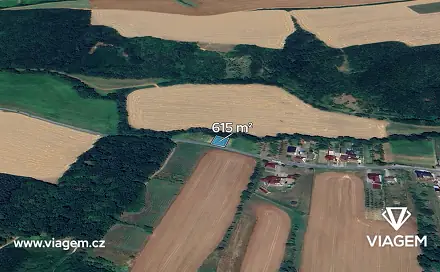 Prodej zahrady 410 m², Částkov, okres Uherské Hradiště