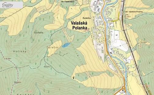 Prodej lesa 2 906 m², Valašská Polanka, okres Vsetín