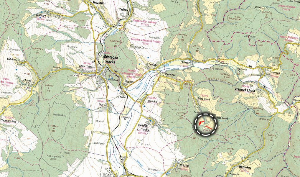 Prodej louky 6 863 m², Městečko Trnávka – náhled fotky 3
