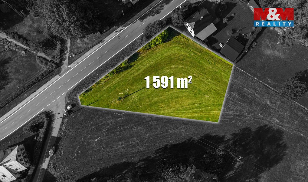 Prodej stavebního pozemku 1 591 m², Krásná Lípa – náhled fotky 4