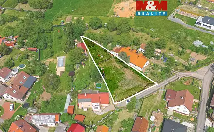 Prodej stavebního pozemku 952 m², Háje, okres Příbram