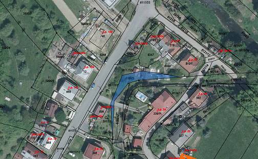 Prodej stavebního pozemku 4 m², Brumov-Bylnice, okres Zlín