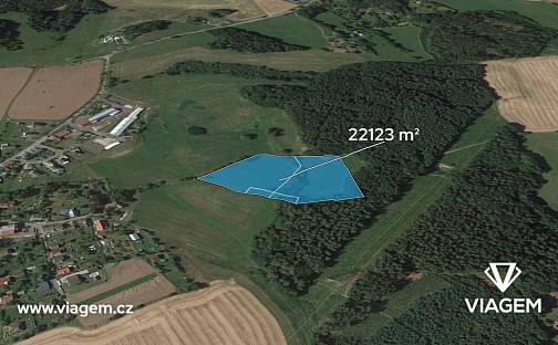 Prodej pole 1 843 m², Vlastibořice, okres Liberec