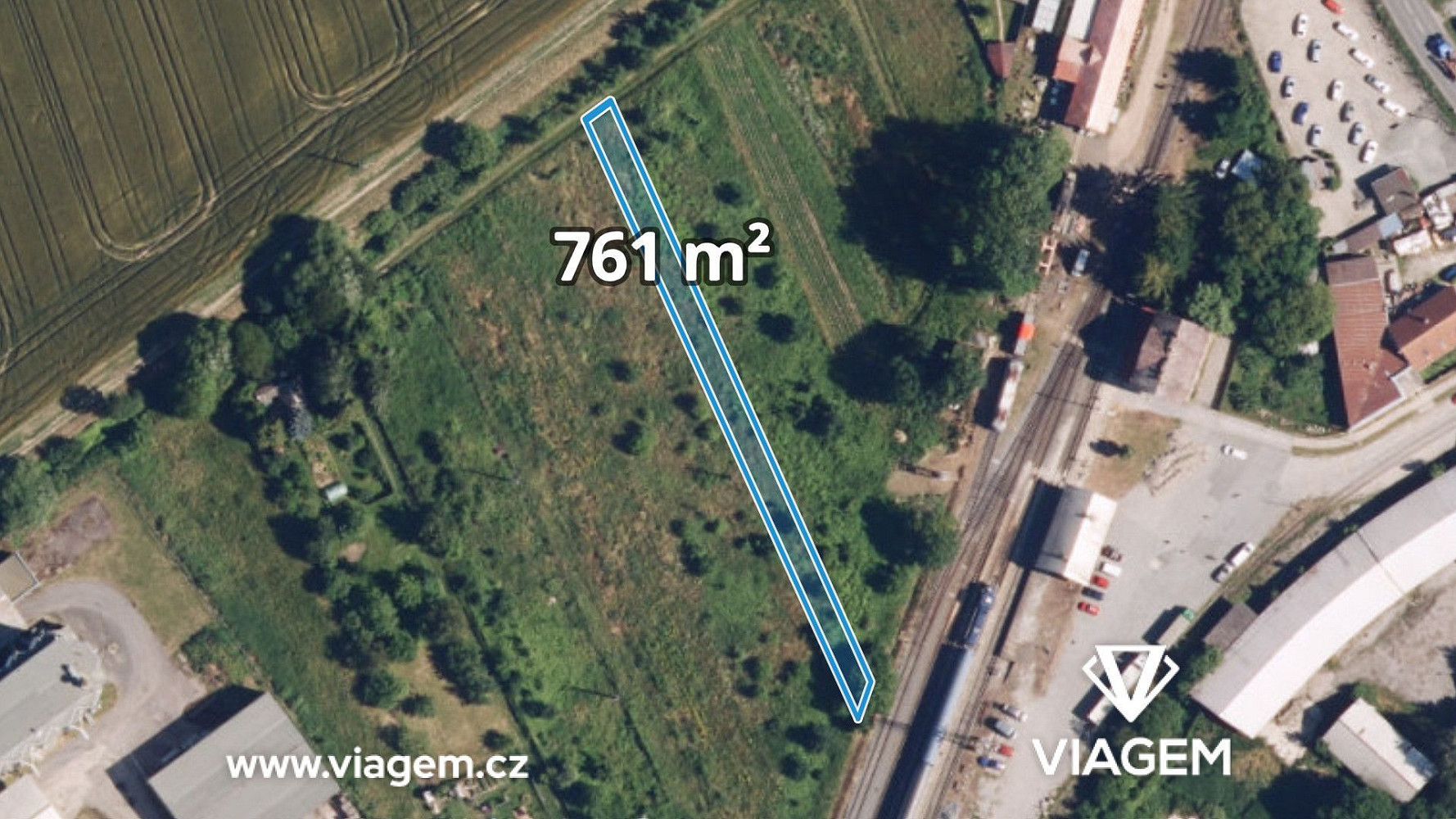 Prodej zahrady 761 m²