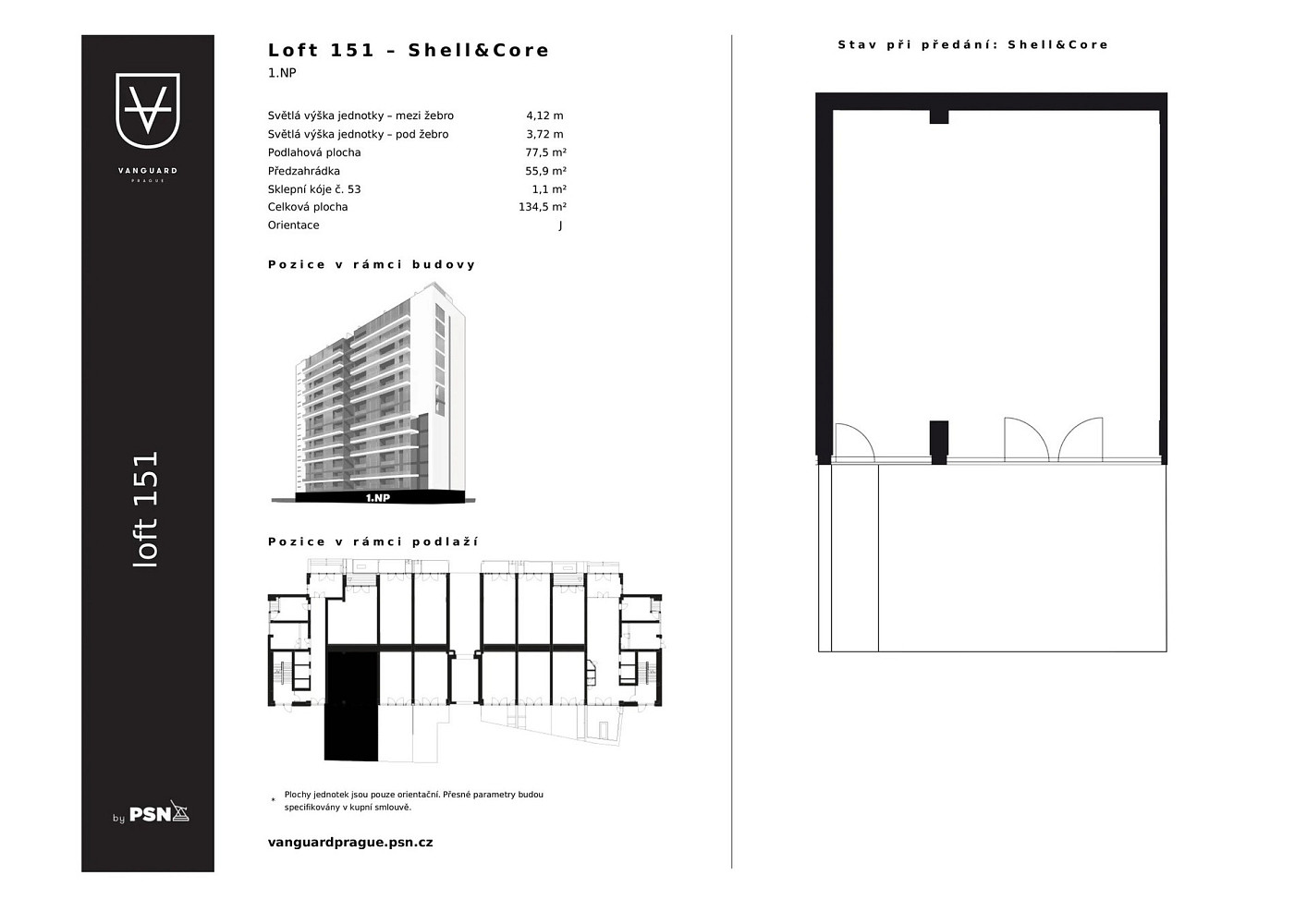 Prodej bytu 2+kk 78 m²
