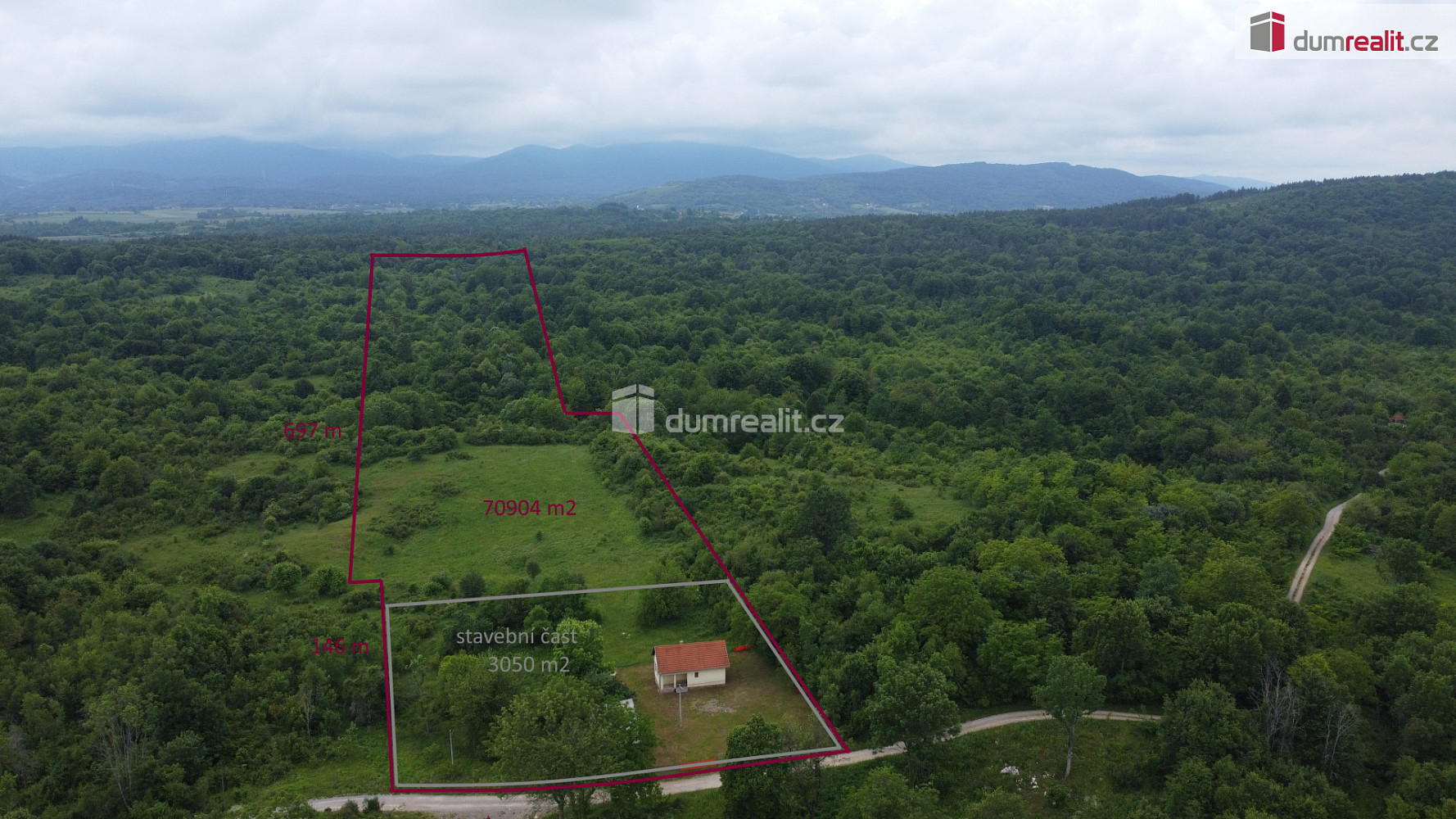 Prodej komerčního pozemku 70 904 m² — photo 3