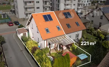 Prodej domu 112 m² s pozemkem 221 m², Meruňková, Hradec Králové - Plotiště nad Labem