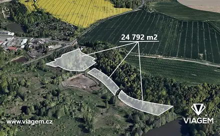 Prodej pole 24 792 m², Cheb