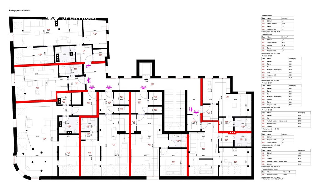 Prodej nájemního domu, činžáku 1 790 m², Hodonín – náhled fotky 33